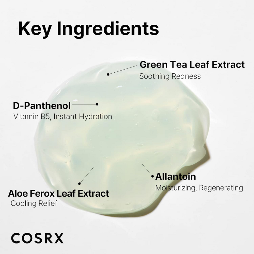 COSRX Hydrium Green Tea Aqua Soothing Gel Cream 50ml / 1.69oz