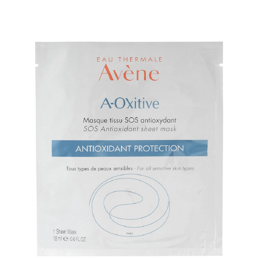 Avène A-OXitive SOS Antioxidant Sheet Mask 5 Sheet Masks
