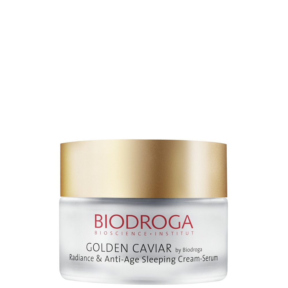 Biodroga Golden Caviar Radiance & Anti-Age Sleeping Cream-Serum 50ml / 1.7oz