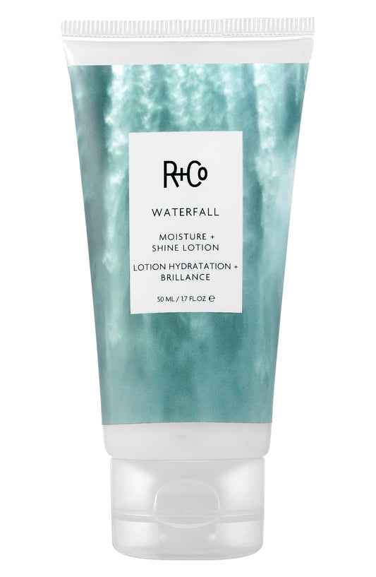 Products R + Co WATERFALL Travel Moisture + Shine Lotion 50 ml