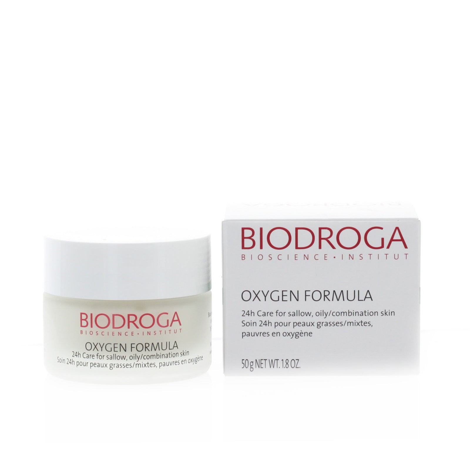 Biodroga Oxygen Formula 24H Care - Oily & Combo Skin 50ml / 1.8oz