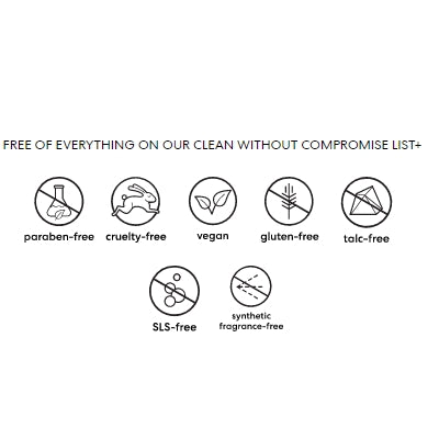 bareMinerals, Clean Without Compromise list