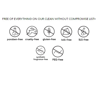 bareMinerals Clean Without Compromise list