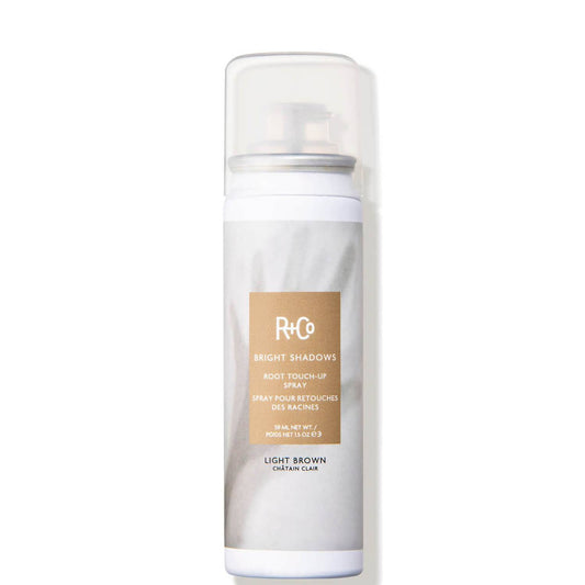 Products R+Co BRIGHT SHADOWS Root Touch Up Spray Light Brown 45 ml